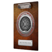 [110] Vegvisir - Viking Silver Magic Runass Klembord (Links)