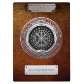 [110] Vegvisir - Viking Silver Magic Runass Klembord (Voorkant)