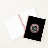 [110] Vegvisir - Viking Silver Magic Runass Notitieboek (Binnen)