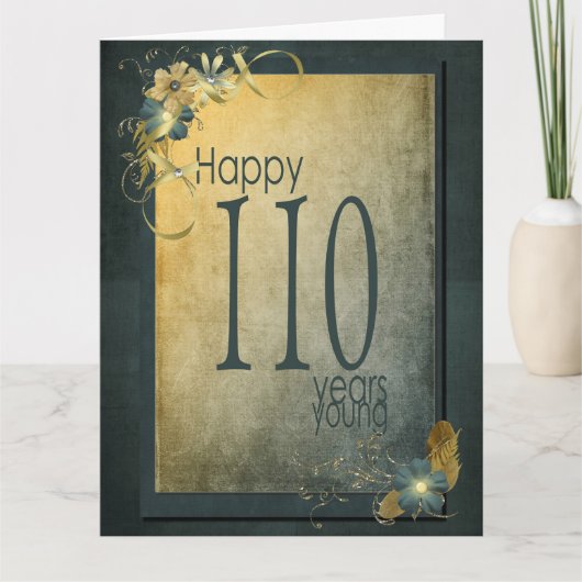 110e  verjaardag kaart (Voorkant)