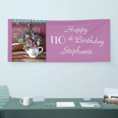 110e verjaardag, naam, Teapot Paars Spandoek (Beurs)
