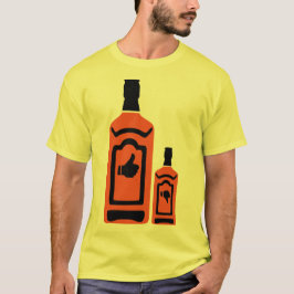 1110 houdt twee flessen whisky t-shirt