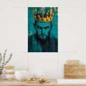 1110 Koninklijke Elegantie Poster (Keuken)