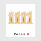 1111 Angel Number Opportunities Sticker (Vel)