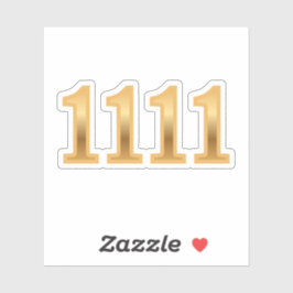 1111 Angel Number Opportunities Sticker