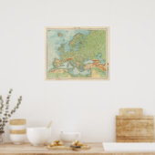 1112 Europese fysieke Poster (Keuken)
