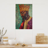 1114 Koninklijke Elegantie Poster (Keuken)