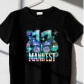 111 Manifest Basic Donker T-shirt