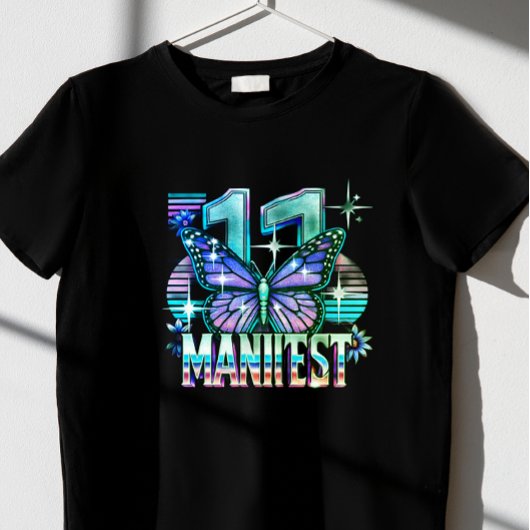 111 Manifest Basic Donker T-shirt