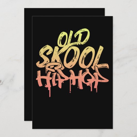 111.Old Skool Hip Hop 90s Music Thirt Save The Date (Voorkant / Achterkant)