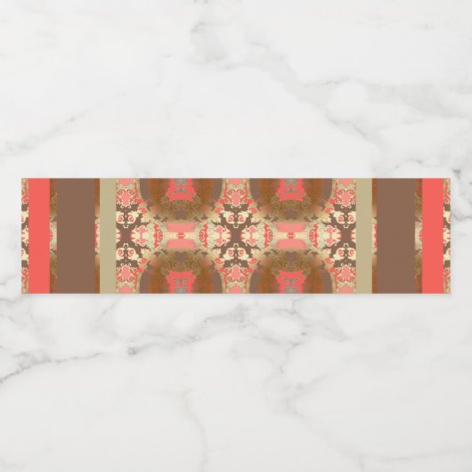 111 WATERFLES ETIKET (Enkel label)