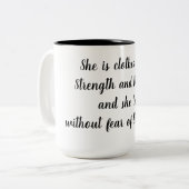 112:7 TWEEKLEURIGE KOFFIEMOK (Voorkant links)