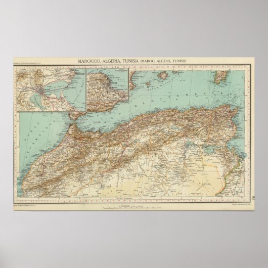 112 Marokko, Algerije, Tunesië Poster (Voorkant)