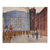 112e Ingenieurs in het Cleveland Armory - 1940