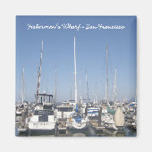 1132, Fisherman's Wharf - San Francisco Magneet (Voorkant)