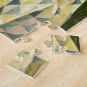 1138 Watering kan in de tuin op de waterkant Legpuzzel (Zijkant)