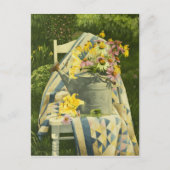 1138 Watering kan in een watje in het Briefkaart v (Voorkant)