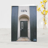 "113 & a Half Building" Verjaardagskaart Kaart (Gele Bloem)