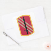 113e duurzaamheidsbrigade vierkante sticker (Envelop)
