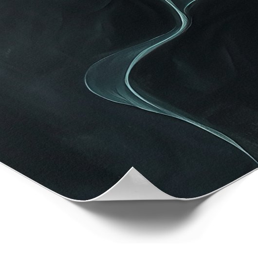 1141 Vuur en water Poster (Hoek)