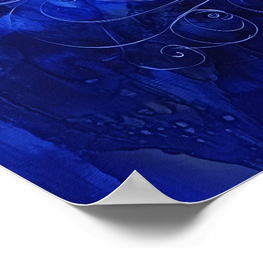 1143 Vuur en water Poster (Hoek)