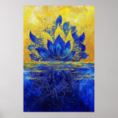 1143 Vuur en water Poster (Voorkant)