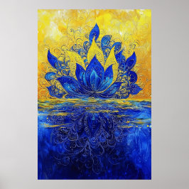 1143 Vuur en water Poster