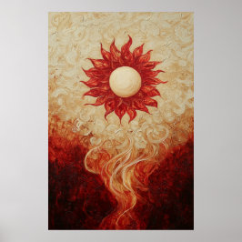 1144 Vuur en water Poster