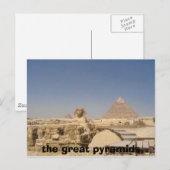 1145422, de grote piramiden briefkaart (Voorkant / Achterkant)