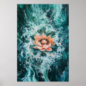 1145 Vuur en water Poster (Voorkant)