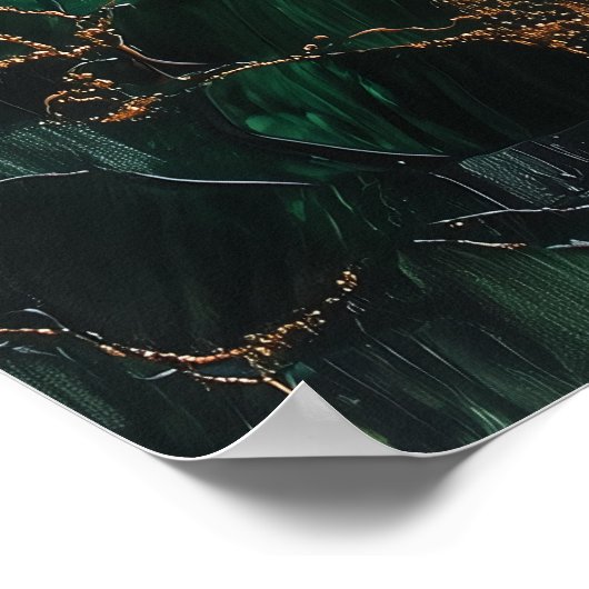 1146 Vuur en water Poster (Hoek)