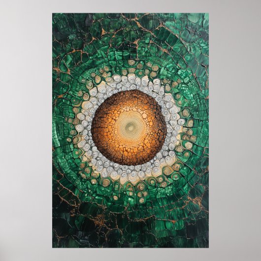 1146 Vuur en water Poster (Voorkant)