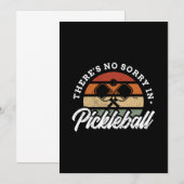 114.Het spijt me niet in Pickleball Save The Date (Voorkant / Achterkant)