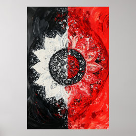 1150 Vuur en water Poster