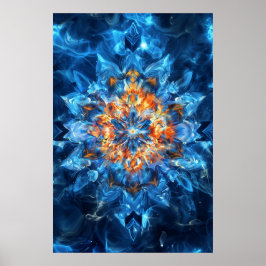 1152 Vuur en water Poster