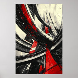 1157 Retro Futurisme Poster
