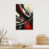 1157 Retro Futurisme Poster (Keuken)