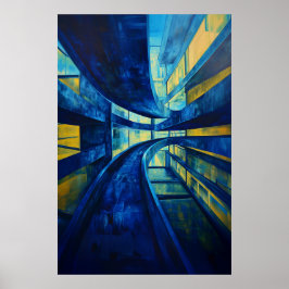 1158 Retro Futurisme Poster