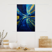 1158 Retro Futurisme Poster (Keuken)