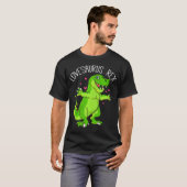 115 Lovesaurus T Rex Valentijnsdag Dinosaurus Jong T-shirt (Voorkant volledig)