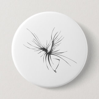 115 Zwart Witte Abstract Tribale Tatoeage Kunst Ronde Button 7,6 Cm