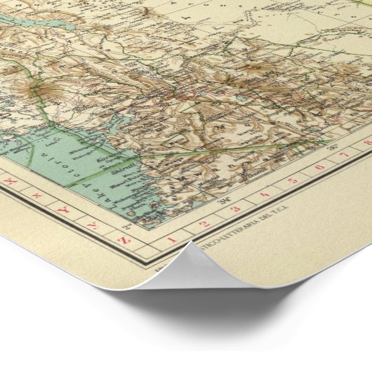 11617 Eritrea, Ethiopië, Somalië Poster (Hoek)