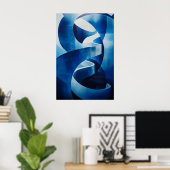 1163 Retro Futurisme Poster (Thuiskantoor)