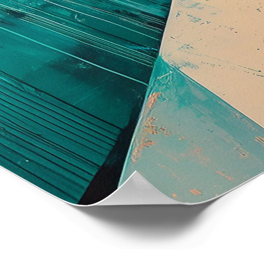 1164 Retro Futurisme Poster (Hoek)