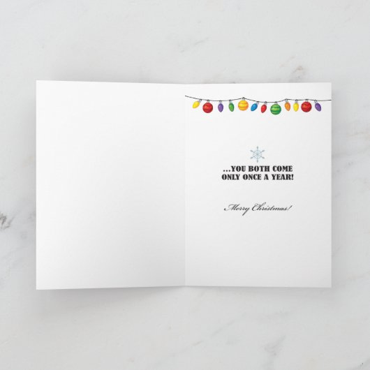 #116 Kerst Feestdagen Kaart (Binnen)