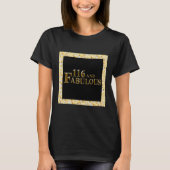 116 Verjaardag  T-shirt (Voorkant)