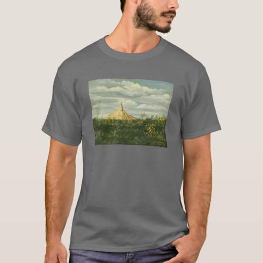 1170 Chimney Rock Landscape T-shirt (Voorkant)