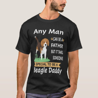 117 Elke Man Beagle Daddy T-shirt