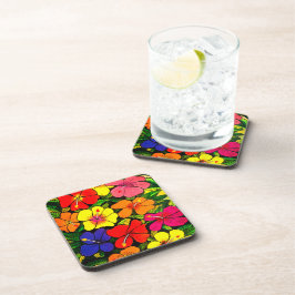 117 - Hibiscus Onderzetters