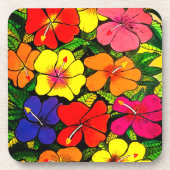117 - Hibiscus Onderzetters (Voorkant)